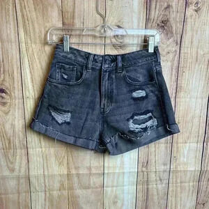 *PacSun Black Mom Short Size 26